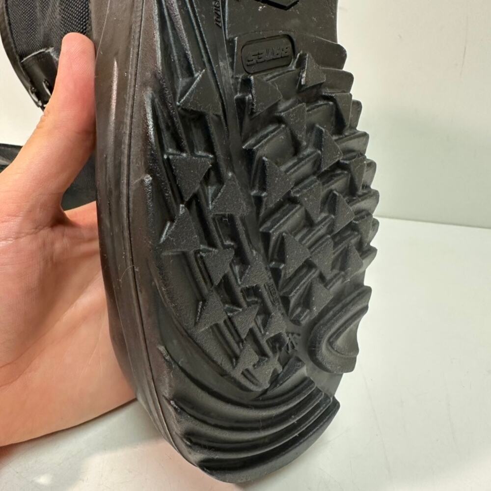 VERY GOOD Altama Wrath 8" Steel Toe Boots Triple Black Leather 7 - Picture 15 of 15
